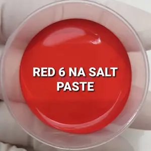 Red 6 Na Salt Paste 15g/Pewarna Kosmetik Cair