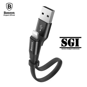 BASEUS Kabel Data Powerbank Nimble 23CM Lightning for Ip 5 6 7 8 X