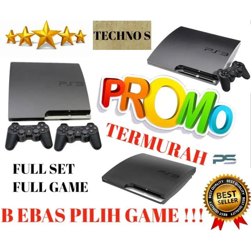PS3 Slim 120GB Free hardisk 500GB eksternal - PS 3 Slim 120 GB free hd