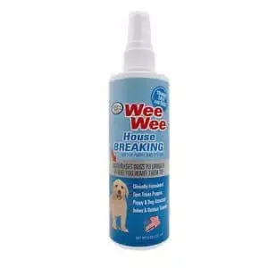 Four Paws Wee-Wee Puppy Housebreaking Aid Pump Spray 8oz