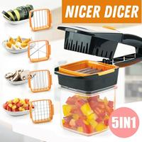 Gambar Pencacah Buah dan Sayur As Seen On TV Nicer Dicer Quick 5 in1 dari Dapur DV_NEW Kota Surabaya 3 Tokopedia