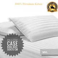 Gambar Sprei Set Katun Jepang Doby Salur King Koil - Bed 160 t30 dari Marvelo Bedding Kab. Sleman 3 Tokopedia