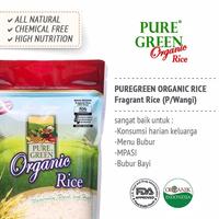 Gambar PAKET HEMAT - PureGreen Organic Rice Beras Organik Beras Merah 4.5 kg + Pulen Wangi 4.5 kg dari Puregreen Organic Kota Administrasi Jakarta Barat 2 Tokopedia
