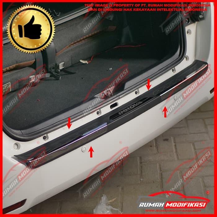 Gambar REAR BUMPER COVER - SILL PLATE BELAKANG - TOYOTA INNOVA 2016-ON dari Rumah-Modifikasi Kota Tangerang Tokopedia