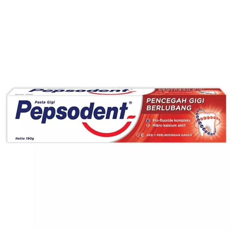 PEPSODENT Pasta Gigi Pencegah Gigi Berlubang Anti-Cavity Toothpaste 225G 1