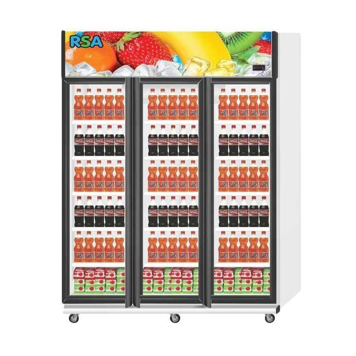 Gambar RSA Showcase Cooler 3 Pintu Tipe Amethyst -- Garansi Resmi dari Indah Home Shop Kota Administrasi Jakarta Selatan Tokopedia