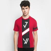 Gambar Johnwin - Slim Fit - Kaos Casual - Kaos Pria - Motif Sablon JW - Merah - ATS.622.M315.01.C - M dari Johnwin Kota Administrasi Jakarta Barat 1 Tokopedia