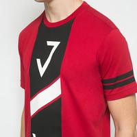 Gambar Johnwin - Slim Fit - Kaos Casual - Kaos Pria - Motif Sablon JW - Merah - ATS.622.M315.01.C - M dari Johnwin Kota Administrasi Jakarta Barat 2 Tokopedia