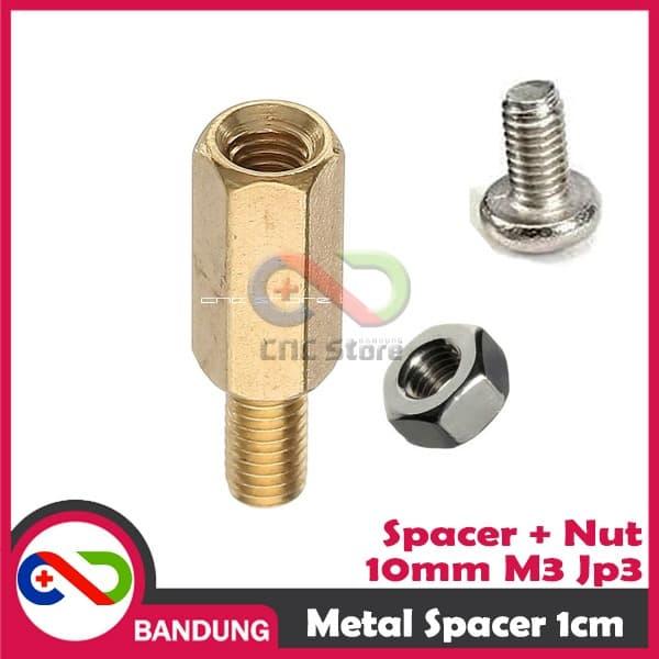 [CNC] SPACER PCB METAL SPACER LOGAM SPACER COPPER 10MM X 3MM 3M - Shop ...