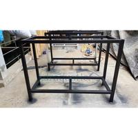 Gambar RAK BESI AQUARIUM 2 SUSUN HOLLOW GALVANIS 120X50X94 KAKI DUDUKAN MEJA dari ADRAQUATIC Kota Bandung 1 Tokopedia