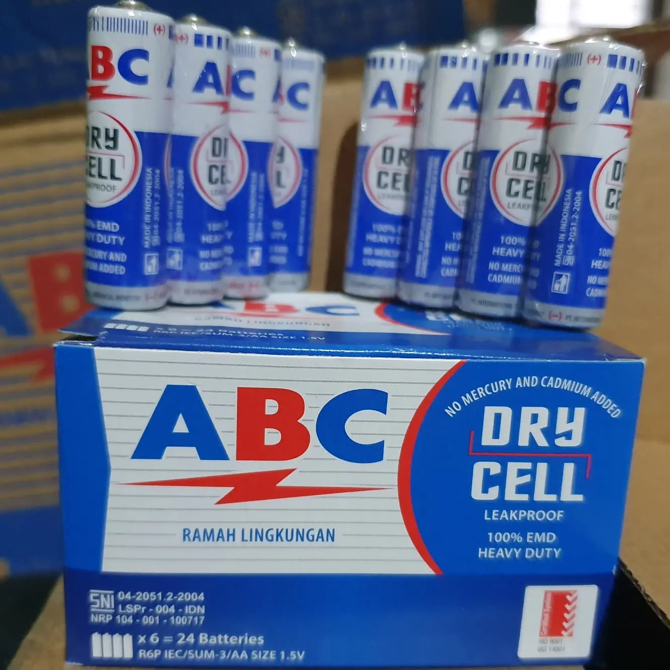 BATERAI/BATTERY/BATTERAI/BATREY/BATRE ABC BIRU AA (JAM DINDING)
