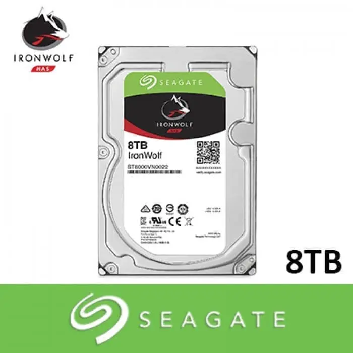 Seagate Ironwolf NAS 8TB 0
