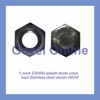 Jual Baut mur INCHI - 3/4