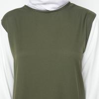 Gambar Eiza by duapola Block Combination Tunik 8833 - Army - M dari Eiza by duapola Kab. Tangerang 5 Tokopedia