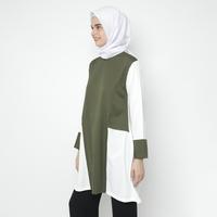 Gambar Eiza by duapola Block Combination Tunik 8833 - Army - M dari Eiza by duapola Kab. Tangerang 3 Tokopedia