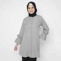 Gambar Eiza by duapola Remple Sleeves Tunik 8835 - Silver - M dari Eiza by duapola Kab. Tangerang 1 Tokopedia
