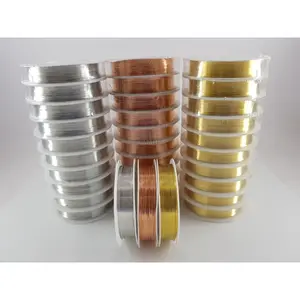 Artistic Wire 0.3, 0.4, 0.5, 0.6, 0.8, 1.0mm Warna Silver Kawat DIY