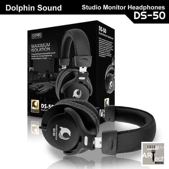 Gambar HEADPHONES DS50 STUDIO MONITOR UNTUK REKAMAN - RECORDING ISK DS 50 dari Artech Music Kota Bekasi Tokopedia