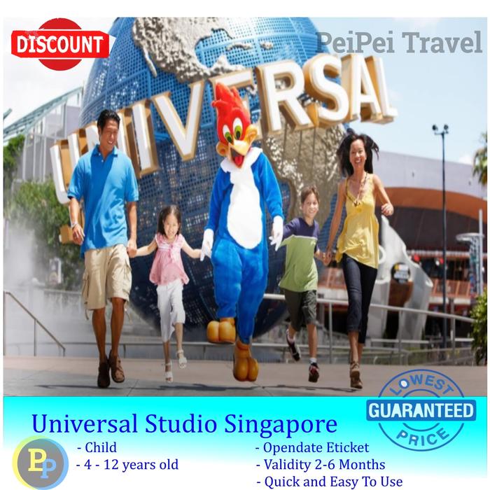 Gambar tiket universal studio singapore / uss dari PeiPei Travel Kota Tangerang Tokopedia