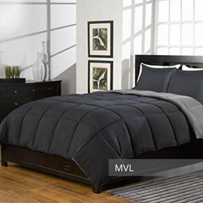 Gambar Marvelo Bedcover Sprei Set Katun Tinggi 30 Hitam Abu Size 100 cm dari Marvelo Bedding Kab. Sleman Tokopedia