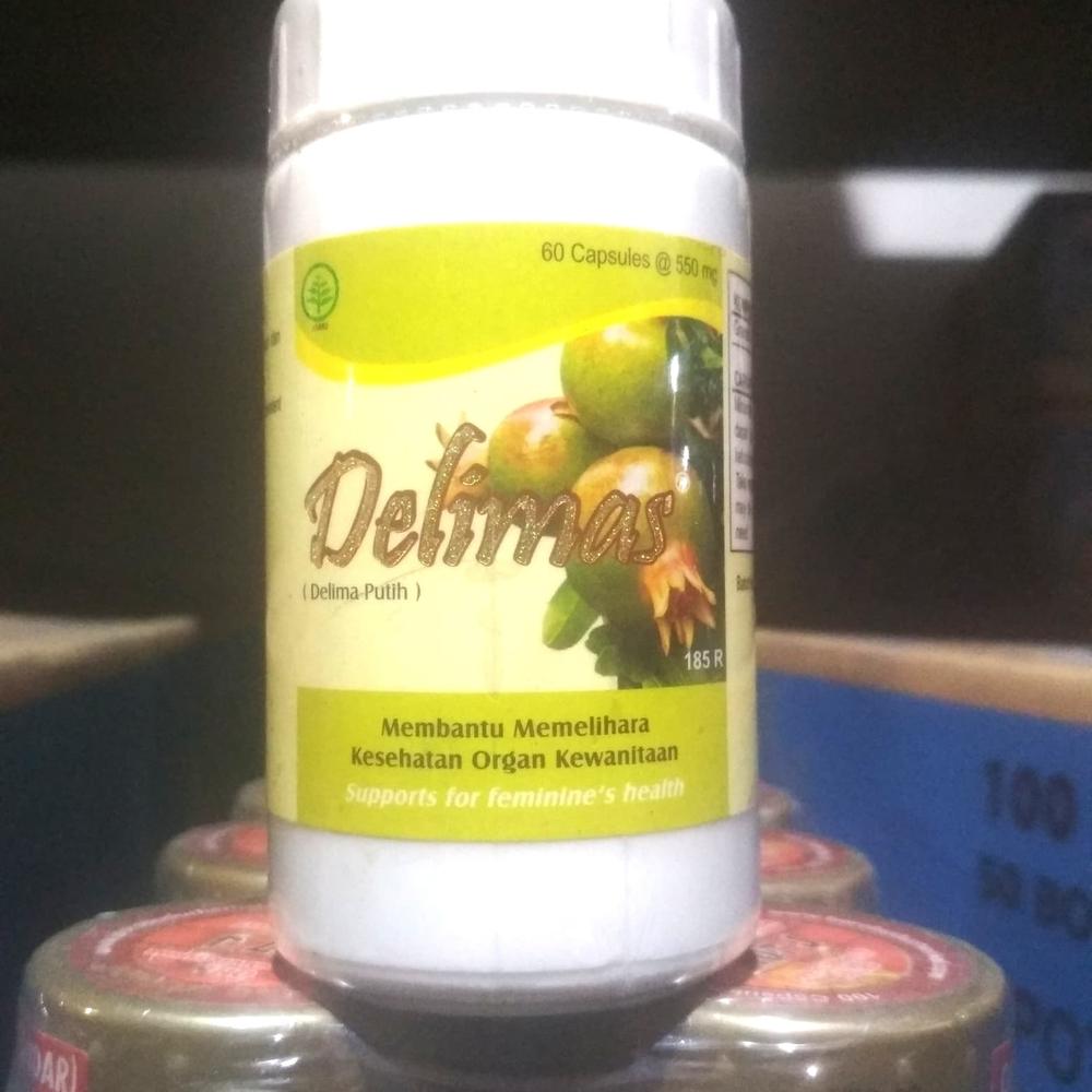 Delimas 60 capsul. untuk kesehatan organ kewanitaan