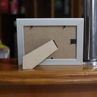 Gambar Frame Foto/ Figura/Bingkai Foto 4R Odysey Serat Kayu Krem dari KnRAcc Kota Bandung 5 Tokopedia