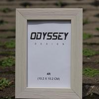 Gambar Frame Foto/ Figura/Bingkai Foto 4R Odysey Serat Kayu Krem dari KnRAcc Kota Bandung 3 Tokopedia