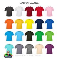 Gambar Kaos Polos Anak Unisex Cotton Combad 20s Warna Orange dari Kaos Polos Pak Dosen Kota Tangerang 4 Tokopedia