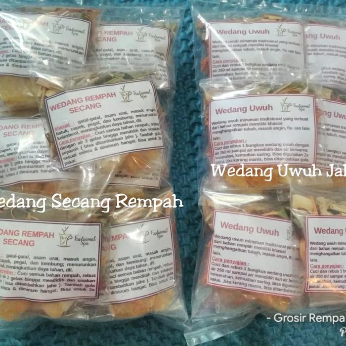 Gambar 1 Kilo - Wedang Uwuh Jahe Rempah Komplit Pakai Gula Batu. - TANPA LABEL dari new butik herba Kota Surakarta Tokopedia