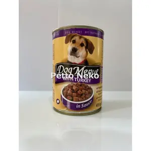 Dog Menue Turkey - Makanan Anjing basah 415g