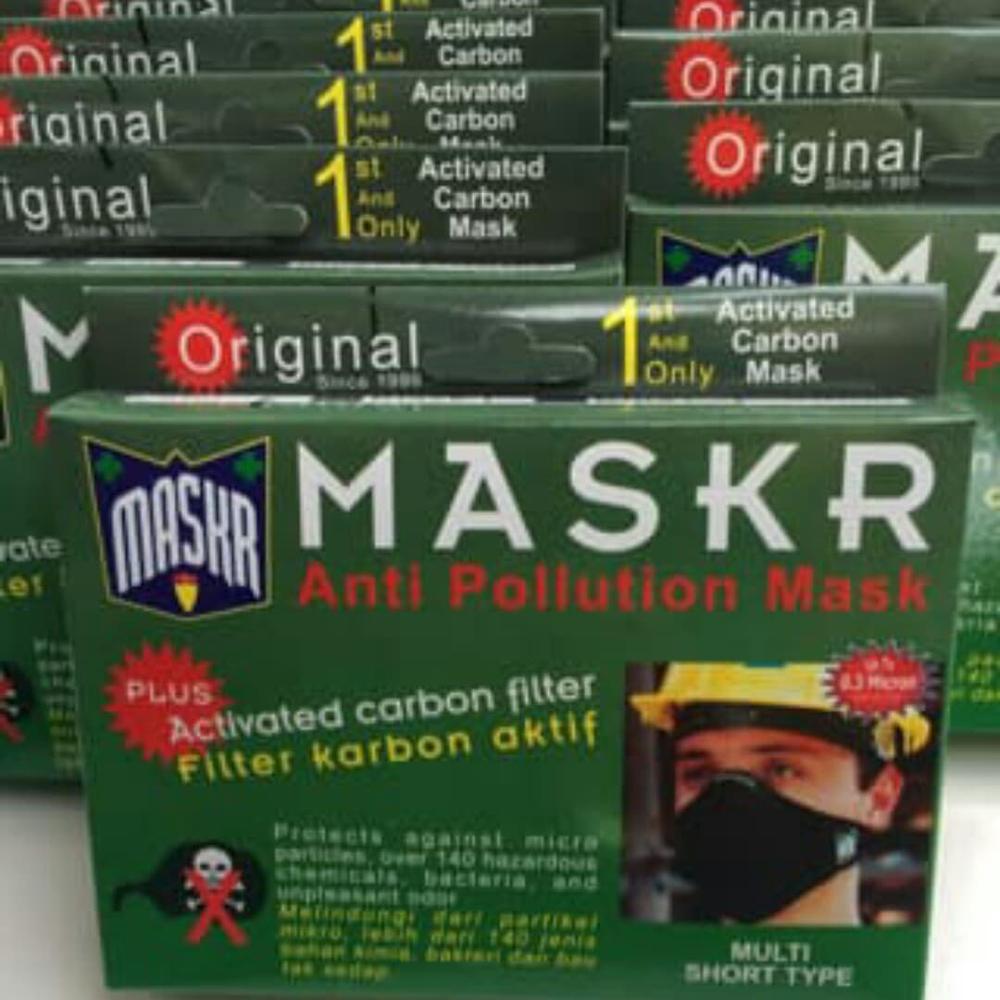MASKER MASKR ANTI DEBU DENGAN ACTIVATED KARBON