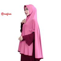 Gambar Nafisa Bahiriya Yess | Jilbab Bergo Syari | Hijab Instant Jumbo - Coklat Scout dari Hijab Nafisa_NEW Kota Surabaya 3 Tokopedia