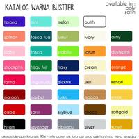 Gambar Bustier longtorso Satin tulang 8 dari NIZABUSTIER Kota Depok 3 Tokopedia