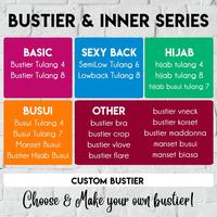 Gambar Bustier longtorso Satin tulang 8 dari NIZABUSTIER Kota Depok 2 Tokopedia