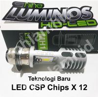 Gambar Lampu Motor LED LUXIMOS SPACYI H6 M5 T19 Putih 15W dari bohlamhid Kota Tangerang 2 Tokopedia