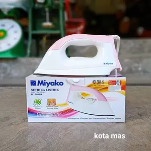 Setrika Miyako Electric Dry Iron EI-1000M Murah Baru Bagus