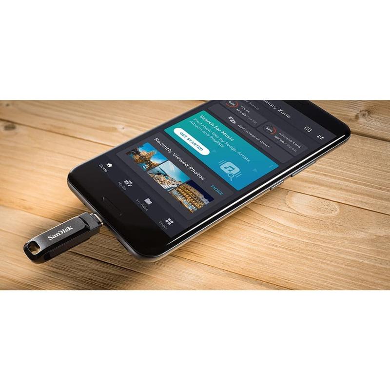 Flashdisk Dual OTG Type C Sandisk USB 3.0 32GB SDDDC3 4
