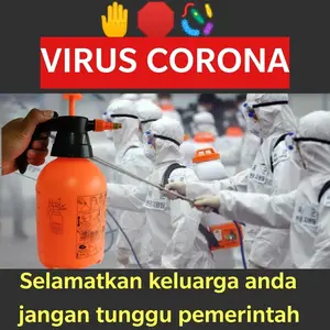 Alat Semprot Disinfektan Virus Corona Japan QT No Masker n Thermometer