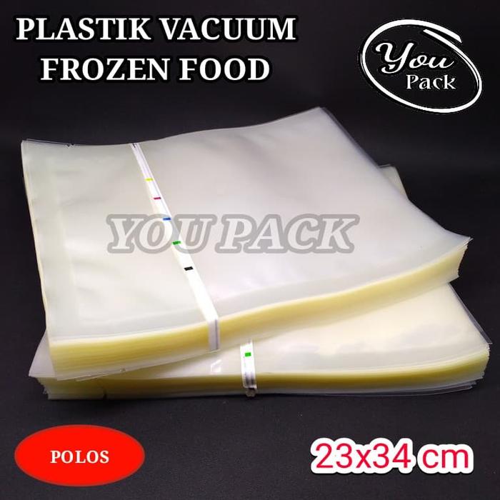 Gambar PLASTIK VACUUM POLOS FROZEN FOOD 23X34 CM dari You Pack Kota Surabaya Tokopedia