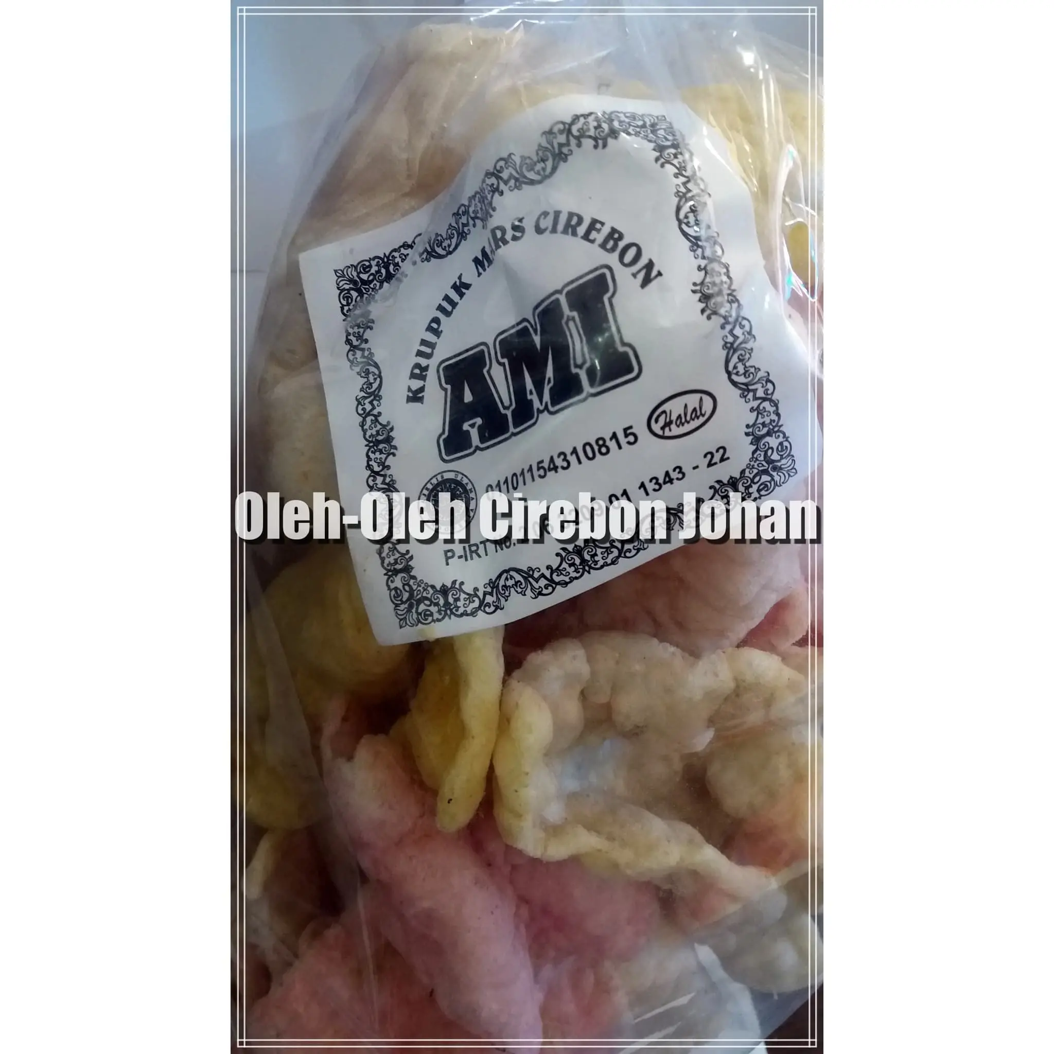 Krupuk Melarat/ Krupuk Pasir Khas Cirebon