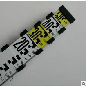 RAMBU MISTAR BAK UKUR 5M/5 METER/ LEVELLING/ALUMINIUM STAFF 5 M