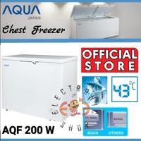 Gambar Aqua AQF200 - Chest Freezer 200L - AQF 200 W - Promo dari E Three Shop Kota Administrasi Jakarta Utara 1 Tokopedia