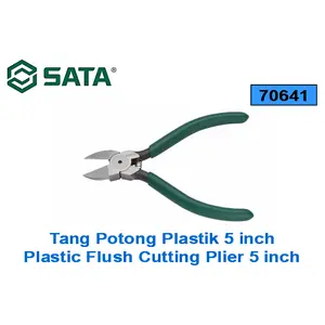 Tang Potong Plasting 5 Inch - Plastic Flush Cutting Plier 70641 SATA
