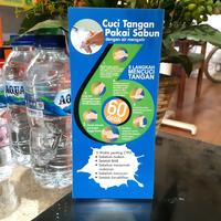 Gambar Flyer Cara Pakai Masker dan 6 Langkah Cuci Tangan dari Sahabat Sejasa Kab. Sleman 2 Tokopedia