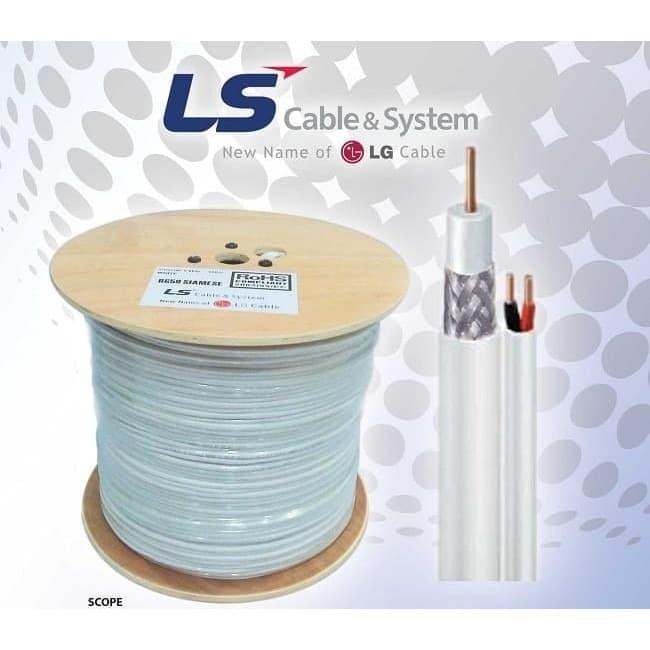 Gambar Kabel CCTV LS Coaxial RG59+Power Cable & System 300m dari JOYCE CCTV Kota Medan Tokopedia