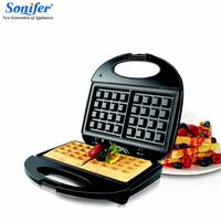 Gambar Waffle Maker Sonifer SF-6043 Nonstick / Alat Pembuat Waffle Roti dari Global Store Elektronik Kota Bekasi 1 Tokopedia
