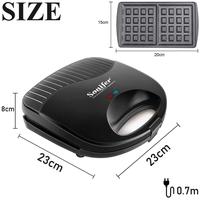 Gambar Waffle Maker Sonifer SF-6043 Nonstick / Alat Pembuat Waffle Roti dari Global Store Elektronik Kota Bekasi 5 Tokopedia