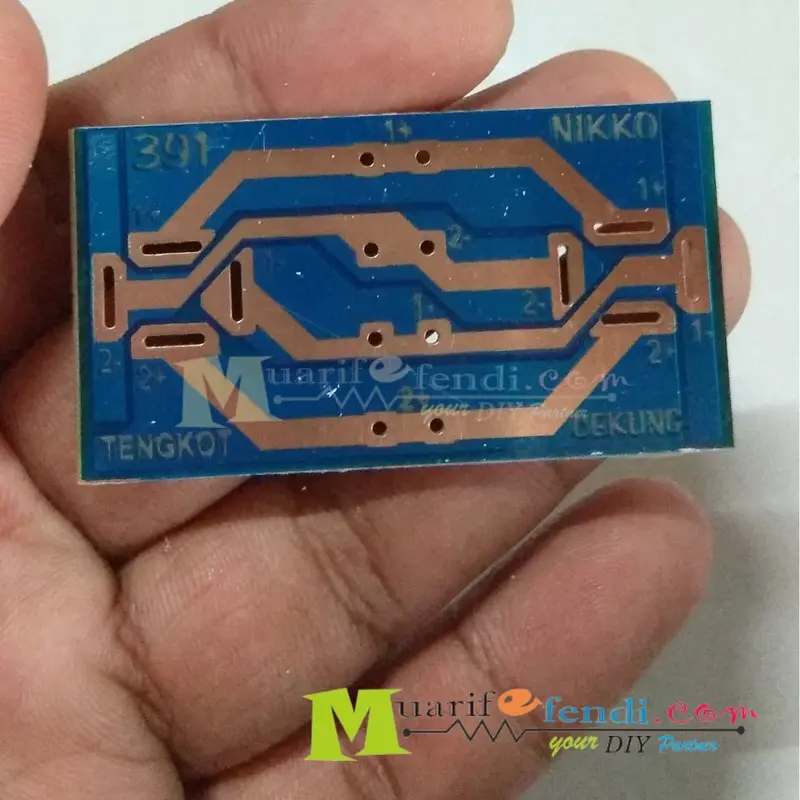 PCB Speakon spikon plat cekung box speaker 391M NIKKO 3