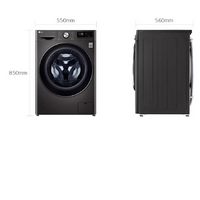 Gambar LG - MESIN CUCI FV1450S1B FRONT LOADING 10.5 KG - NEW 2020 dari Colour Elektronik Kota Tangerang 3 Tokopedia