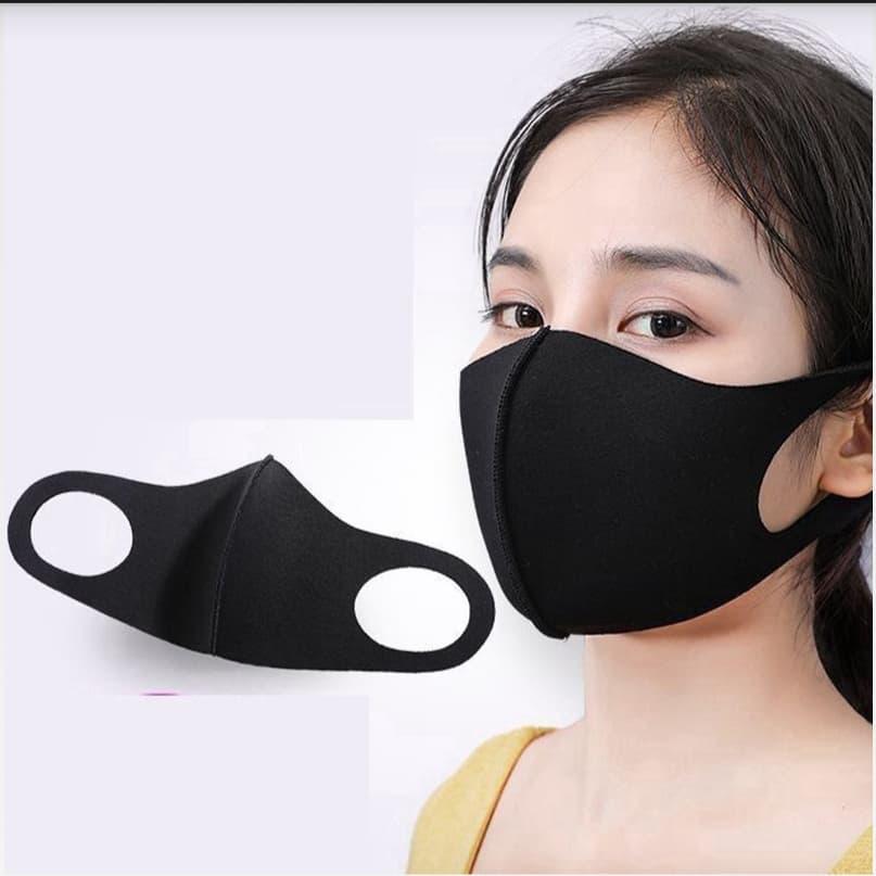Masker Korea Bahan Scuba Asli Adem Bisa Dicuci